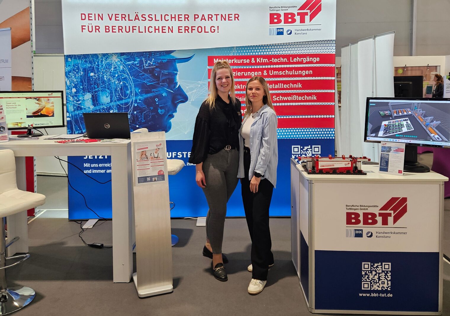 Messestand auf der Jobs for Future in Villingen-Schwenningen 