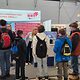 Messestand auf der Jobs for Future in Villingen-Schwenningen mit Schülern