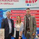 Roland Aicherler, Daria und Marco auf der Jobs for Future in Villingen-Schwenningen. 