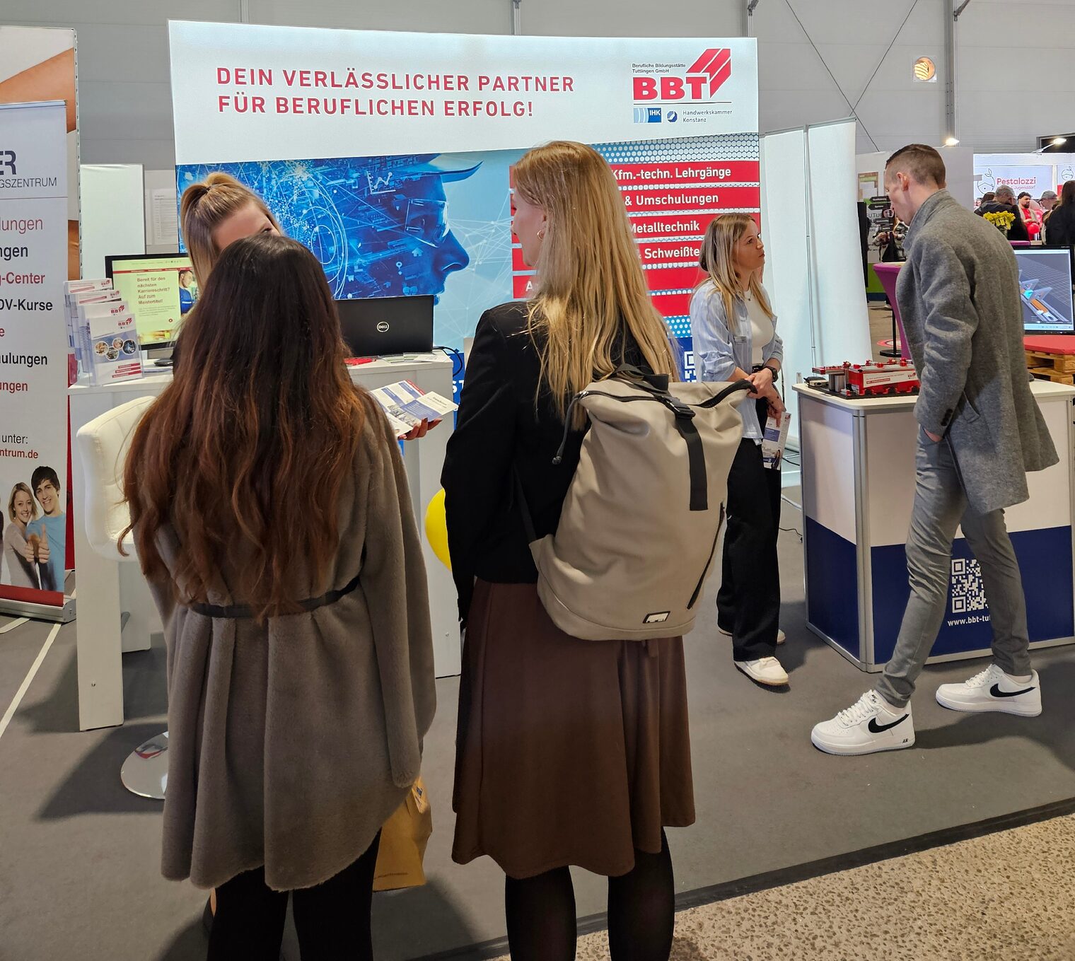 Besucher auf der Jobs for Future in Villingen-Schwenningen. 