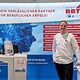 Frederik am BBT Messestand auf der Jobs for Future in Villingen-Schwenningen. 